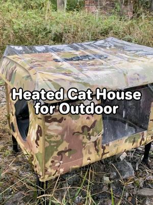 Every stray animal deserves a warm, safe place to rest. 🐾❤️ #cathouse #heatedcathouse #OutdoorCats #FeralCatCare #cozycats #catshelter #catloversclub #catproducts #feralcats #catshelter #rescuecat #straycat #wintercats #shelter#TikTokShopBlackFriday #TikTokShopHolidayHaul #FallDealsForYou 