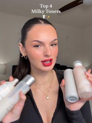 My newest skincare obsession ✨😮‍💨🥛❤️  #milkytoner #milktoner #milkskintoner #glazingmilk #besttoner #bestskincare #topskincare #skinprep @TIRTIR Inc. @pacificabeauty @rhode skin @The Ordinary 