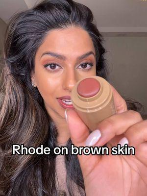 @rhode skin in toasted teddy!! #rhodebeauty 