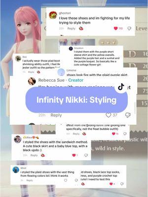 What clothing item should I style next? 🤭 #infinitynikkigame #infoldgames #dressupgame #infinitynikki #infinitynikkigameplay #cozygames 