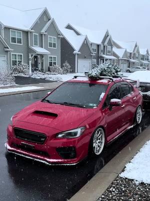 Merry Christmas from the subi🎄#fyp#cars#subi#sti#like#christmas#christmastree#turbo#awd