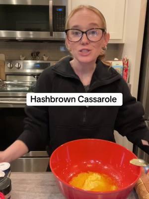 Here’s a post for your video: 🎥 Cooking Up Something Delicious! 🍳✨ Watch as I whip up a creamy, cheesy hash brown casserole that’s perfect for any occasion! Whether you’re hosting a holiday dinner or just craving comfort food, this dish will be a crowd-pleaser. Here’s the recipe: Ingredients: 	•	1 (30 oz) bag frozen shredded hash browns, thawed 	•	1 cup sour cream 	•	1 can (10.5 oz) cream of chicken soup 	•	2 cups shredded cheddar cheese 	•	1/2 cup melted butter 	•	1/4 cup diced onions (optional) 	•	Salt and pepper to taste 	•	1 cup crushed cornflakes or Ritz crackers (for topping) 	•	2 tbsp melted butter (for topping) Instructions: 1️⃣ Preheat your oven to 350°F (175°C). 2️⃣ In a large bowl, mix together sour cream, cream of chicken soup, melted butter, shredded cheddar cheese, onions (if using), salt, and pepper. 3️⃣ Add the hash browns and gently combine until evenly coated. 4️⃣ Transfer the mixture to a greased 9x13-inch baking dish and spread evenly. 5️⃣ In a separate bowl, mix the crushed cornflakes or crackers with 2 tablespoons of melted butter. Sprinkle the topping evenly over the casserole. 6️⃣ Bake uncovered for 40-45 minutes, or until golden and bubbly. 7️⃣ Let it cool slightly, then serve and enjoy! What’s your go-to comfort food? Let me know in the comments #HashBrownCasserole #ComfortFood #EasyRecipes #CheesyGoodness #HomemadeCooking #CasseroleLove #RecipeVideo #FoodieFavorites #HolidayCooking #FamilyDinnerIdeas #OnePanMeal #TastyEats #CookingWithLove #SimpleAndDelicious #FoodInspo