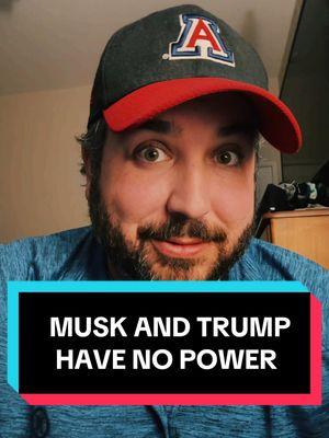 Trump and Musk have no pull.  #trump #elon #musk #elonmusk #government #governmentshutdown #congres #donaldtrump #republicans #conservatives #doge #politics #politicstok #politicstiktok #red #redwave #trumptrain #liberal #democrats 