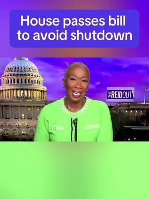 @Joy Ann Reid has #BreakingNews: “Just hours before the government is set to shut down at midnight, the House finally passed a spending bill, with 366 voting Yes and 34 No votes, which all came from Republicans. This bill was the Republican majority’s Plan C, since the original bipartisan deal was tanked by Elon Musk and Donald Trump—and then the backup plan Trump endorsed went down in flames with 38 Republicans voting against it.” #reiders #thereidout #politics #political #msnbc #news #joyreid #trump #elonmusk #tax #taxes 