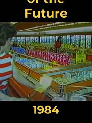 It has a computerized pharmacy #80s #vintage #newsreport #80snostalgia #grocerystore #80saesthetic #oldtech 