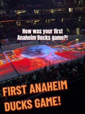 My first @Anaheim Ducks game was a success!  . . #anaheim #anaheimducks #rockthepond #mightyducks #quackquack @Visit Anaheim 