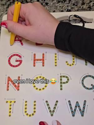 Coolest letter board! #learning #learningtoys #magneticalphabetmaze #toys #christmas #yearendsale 