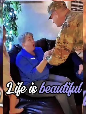 Soldier's Surprise Homecoming #surprised #familylove #comingback #fyp #military #respect #foryou #emotional #soldierscominghome