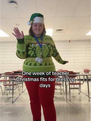 #middleschool #christmasbreak #school #teachersoftiktok #teacherlife #teacher #fitcheck #dressupday