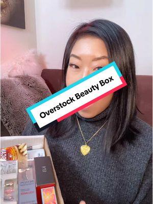 Fun box to open for anyone who loves makeup and trying new products…around $1.25 per item #overstock #makeupbox #blindbox #giftbox #surprise #unbox #unboxing #unboxwithme #makeup #deals #giftideas #giftguide #tiktokshopmademebuyit 