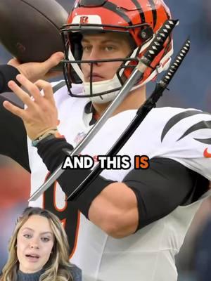 Joe Burrow got his offensive linemen quite the unique Christmas gift  #joeburrow #nfl #gift #sword #christmas #bengals #cincinnati #football #qb #ol 