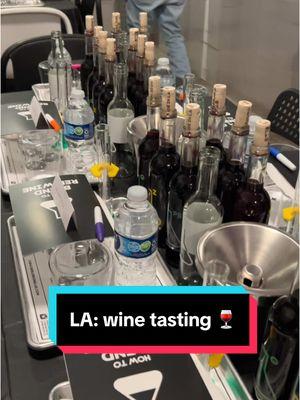 you can also just come in for a glass of wine too! 🍷👩‍🔬#theblendinglab #winetasting #redwineblend #lawinebar #losangeles 