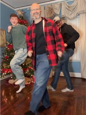 Dand we are just Chill dudes. We unlocked a new dancer! #rickypond #dancingdad #dallinpond #familytime #christmas 