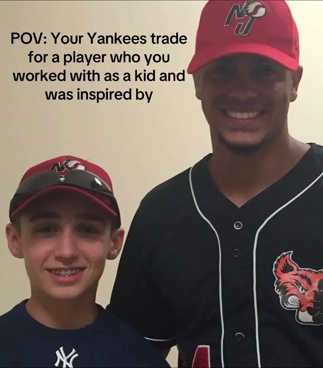 The newest NEW YORK YANKEE‼️ The Yanks went and got themselves a WINNER!  Fernando will be an absolute weapon. 🦁 He is one of the most passionate players I’ve EVER worked with.  Fernando played Indy ball for two seasons on the NJ Jackals, and ultimately earned his opportunity in the show.  Yankee fans will LOVE him for his energy, passion, and splitter, of course.🔥 VAMOS🙏 #baseball #fernandocruz #baseballplayer #yankees #yankeesbaseball #MLB #trade 