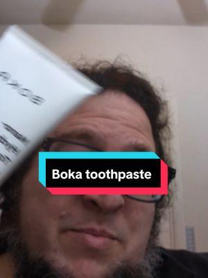 Boka n-Ha Toothpaste with whitening and helps to maintain enamel and promote oral health, It's vegan and cruelty free fluoride free no artificial flavors  #floridefreetoothpaste #floridefree #nha #toothpaste #boka 