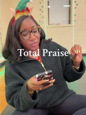 On the last day before break we took some time to learn the lyrics to Total Praise. It was placed on my heart to do this. ✨🩷 Love these young ladies so much. They bring so much joy to my life.  . #teacher #blackteachersontiktok #teachersoftiktok #highschool #genz #totalpraise #praiseandworship #BlackTikTok 