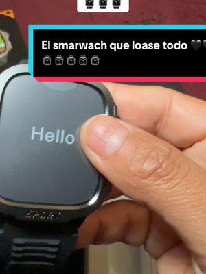 El reloj  que lo ase todo todo lo que necesitas en tu miuñeca hazlo tuyo  hoy🖤🖤🖤 #Smartwatch #RelojInteligente #Tecnología #VidaActiva #EstiloDeVida #Fitness #Innovación #Conectividad #CompraYa #GadgetDelDía