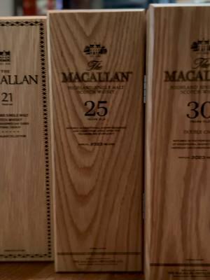 The Macallan 21,25 And 30, Outstanding. #macallan #themacallan #scotch #whisky #scotchwhisky 