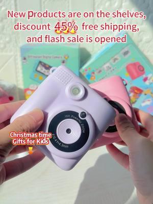 ✨Unleash the Miniature Magic of Visual Memories!✨ Our Kids Camera Instant Print is not just a toy, but a portal to a world of creative exploration for the coolest kiddos aged 3 - 12. This rad children's digital camera is the perfect present, whether it's for a jolly Christmas or a rocking birthday bash. With high-definition video capabilities and a design that screams portability, it's the must-have toddler toy that'll have girls and boys snapping and printing their own little masterpieces in no time.  #KidFriendlyTech #InstantSnapshots #CreativePlaytime #christmasgifts #goodthings #fyp #foryourfamily #tiktokmademebuyit #TikTokShopHolidayHaul #KidsCamera #InstantPrin #digitalcamera #instaprint #hoyalive #kidstoys #toysforkids #giftideas #christmasgiftideas #christmasgift #TikTokShop #tiktokshopfinds #treasurefinds #falldealsforyou #TikTokShopYearEndSale