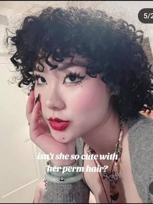 it was a perm😎 #perm #spiralperm #pasadenahairsalon #koreansalon #asiansalon #master #lamagiehairsalon #hairbyclairechang #permmaster #twistspiralperm 