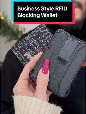 Keep your money safe, get an RFID blocking wallet before they sell out due to the sale. #wallet #wallets #menswallet #menswallets #walletreveal #rfidwallet #walletgift #wallettok #moneyclip #TikTokShop #creatorsearchinsights 