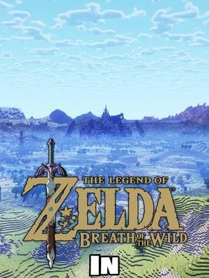 We built Breath of the Wild in Minecraft. #botw #totk #tearsofthekingdom#Minecraft #breathofthewild