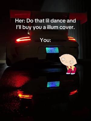 Time to bust out the moves 🕺 #dance #present #ledlicenseplate #illumindustries 