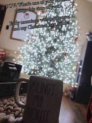 #early #earlymorning #goodmorning #morning #morningroutine #earlymorningroutine #tiktok #christmas #christmastree #christmaslights #lights #twinkling #hottea #quiet #saturday #saturdaymorning #saturdaymood #saturdayvibes #fyp 