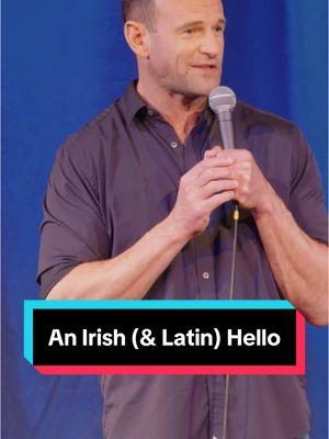 A wee Irish Latin influenced hello! I’m back on tour with over 50 cities on sale now. Do come see a show! #standupcomedy #comedy #irish #latino 