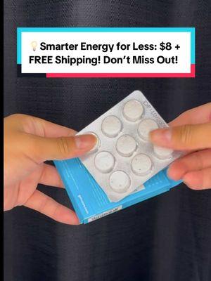 This gum is a game-changer! It doesn’t give you jitters or crashes, just clean energy. Right now, you can get it for $8.17 with free shipping using a $10 coupon from TikTok Shop.  #EnergyBoost #VeganGum #FocusMode #SugarFree #tiktokfinds #flashsale #creatorsearchinsights 