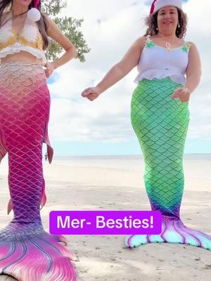 Hahahaha I always have the BEST time with @floridagirlfun -as mermaids but as humans too! She’s so much fun!! #besties #BestFriends #mermaid #queenarielleoftherealm #mermaidtail #merlife  #merfolk  #merpeople #mermaiding #floridamermaid 