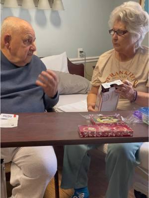 Some moments from this week 🤣🎄♣️🃏🪞 #jockandbelle #fypシ゚viral #grandparentsoftiktok #laugh #marriage #grandpa #62years #grandma #Love #rehab #cards #marriedlife #grandparents 