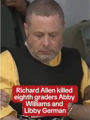 An Indiana man, Richard Allen, has been sentenced to the maximum 130 years in prison for the 2017 murders of eighth graders Abby Williams and Libby German near a Delphi hiking trail. #delphi #crime #update #news 