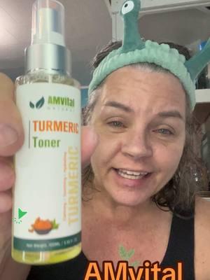 #amvital #amvitalnatural #amvitaltoner #naturalskincare #organic #organicskincare #toner #skincare #candygoldie @AMVital #turmeric 