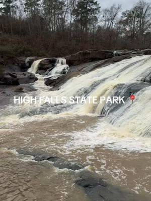 high falls state park has some of the most gorgeous views 😍 i didnt wanna leave! have you been? #ga #solotravel #views #waterfall #hike #CapCut 