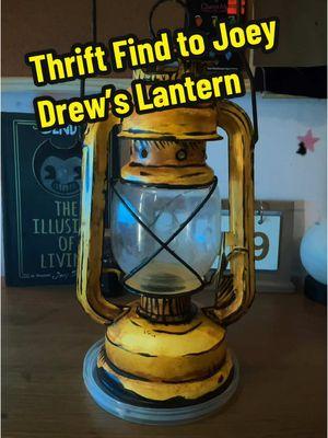 Turning a thirft find into Joey Drew’s Lantern from BATDR  Took me WAYYY too long to finally sit and edit this video but  here we go! #batdr #batim #bendy #batimprop #batdrprop #joeydrew 