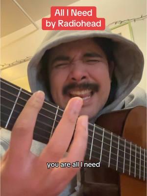 All i need by Radiohead #fypシ #radiohead #allineed #thomyorke #guitar #cover 