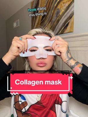 Collagen mask =winning  #collagenmask #mask #skincare #amazingproduct #lovethis #selfcareroutine #SelfCare #collagenbenefits #TikTokShop #tiktokmademebuyit 