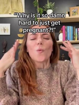 It really shouldn’t be this hard 😑. If you’re anything like me, you spent most of your 20s dodging pregnancy like it was your full-time job.  So when the time came to actually try, you thought, “Easy, right? Toss the birth control, queue the Marvin Gaye, and boom, baby.” Yeah… not quite. The truth is, fertility isn’t as simple as we were led to believe. There’s a LOT more going on behind the scenes—things like hormone production, gut health, and stress management.  (the very un-sexy side of conception 😑) But here’s the good news: you don’t have to figure it all out alone. While I don’t recommend making big sweeping changes to your routine over the holidays, I understand you’re ready to finally get the ball rolling for your 2025 pregnancy.  If this 👆🏻 is you, head to the link in my bio and snag a free copy of my Fertile Kickstarter — a 24-page guide diving into the foundation of your fertility and 5 keys to stress-less conception. #ttctok #ttctiktok #ttcsister #ttctribe #infertilitysucks #getpregnant #ttcin2025 #ttcover40 #unexplainedinfertility #ttctip #ttcdiet #ttcsupport #fertilitycoaching #fertilitydietitian 