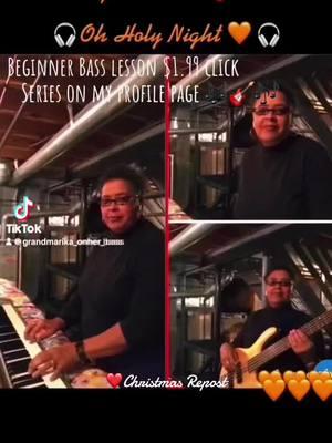 #femalebassist #blackwoman #teacher #grandma #fyp #fyi #foreveryone #bassguitar #grandmasrock #viral #share #viralvideo #practice #repetition #inspiration #musiclovers #bass #music #soulmusic #grand #granny #grandmarocks #repost #watch #enjoy #Christmas #SilentNight #sharethis #sharemyvideos #watchmyvideos #lovethis #soulmusic #Christian #JesusLover #Faith #Hope #Love #Peace #Joy #Jesus #foryoupage #bassguitar #keyboard #singer #harmony #forallages 