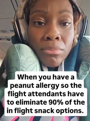 I dont have a peanut allergy. However, I was on a flight and this actually happened. The passengers were so angry. One person said "how is that our problem?!?!" Awful allergies are not just an inconvenience. A bad reaction can unalive someone!!! #nutallergy #allergic #allergicreaction #empathy #nursenya #patientadvocate #nursepractitionerstudent #blacknurses #blacknurse #blacknursesrock #empathy 