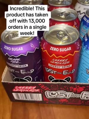 Fuel Your Day with Zero Sugar! #EnergyBoost #LostAndFoundEnergy #TikTokShop #TikTokShopHolidayHaul #Energy