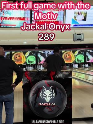 First Full Game with the Motiv Jackal Onyx 🎳🔥 Crushed a 289! #TeamMotiv #JackalOnyx #GetMOTIVated #MotivNation #MotivBowling #Motiv #MotivMondays #iambowling #teamiambowling #bowlingisfun #Genesis #BowlGenesis #GenesisBowling #bowling #pba 