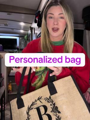 Great way to up your game on gift giving! #bag #tote #personalizedgifts #personalizedbag #custombag #giftidea 