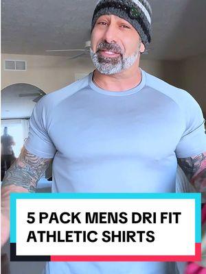 Grab this 5 Pack of dri fit shirts for men for only $17.50!! These mens gym shirts are quality! . . #activewearfashion #performancewear #athleticwear #drifit #drifitshirts #menstshirt #mensshirt #gymshirt #workoutgear #workoutshirt #treasurefinds #ad #falldealsforyou #ttslevelup #TikTokShopHolidayHaul #starcreatorcompetition #TikTokShopBlackFriday #giftguide #spotlightfinds #giftideasforhim  #giftideasforher #TikTokShopCreatorPicks  #TikTokShopCyberMonday #holidaygifts #holidaygiftideas #christmasgift #christmasgiftideas 