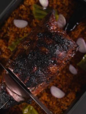 Ending the year with Baked Jollof Rice paired with BBQ Suya Pork Roast! 2024 has been a flavorful journey, and I’m incredibly grateful for every like, comment, and share. Your support fuels the passion! Here’s to even more creative recipes and exciting content in 2025. Cheers to growth, good food, and great vibes! 🥂 What dish should I tackle first next year?  #Foodie #JollofRice #Suya #BBQSeason #AfricanCuisine #FusionFood #EasyRecipes #FoodLovers #YearEndFeast #GratefulHeart #TrendingReels2024 #2025Goals #fyp #trending 