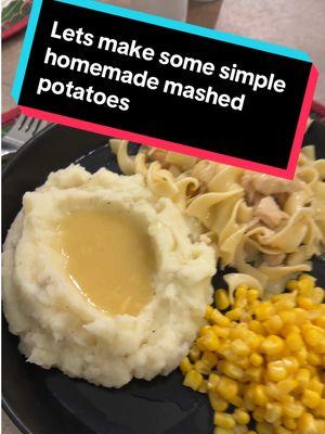 One of my favorite foods. 🤭 #mashedpotatoes #homemade #homemademashedpotatos #recipesoftiktok #homecookedmeal 