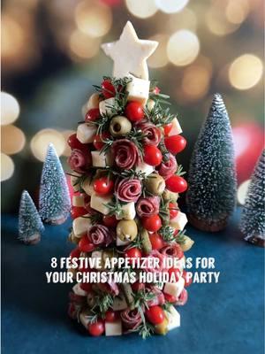 8 festive appetizer ideas for your Christmas holiday parties that are sure to be crowd pleasers. Which one is on your list to make? 1. Charcu-tree 2. Grinch snack board 3. Boursin and fig jam Christmas tree board 4. Festive charcuterie board 5. Reindeer cheese ball 6. Wreath vegetable platter 7. Wreath charcuterie board 8. Christmas charcuterie cups . . #festivefood #festiveappetizers #christmasappetizers #christmasfood #holidayfood #funfood #cheeseboards #appetizerideas #festiveeats #holidayentertaining