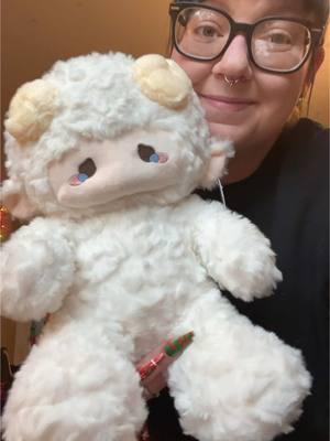 My daughter is going to be so excited to get her ZEIO Lamb! #ZEIO #ZEIOLamb #LambPlushie #PuffPuffLamb #stuffycollectors #TikTokShop 