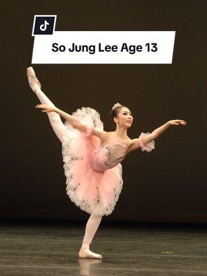 YAGP 2009 Gold Medalist So Jung Lee only Age 13 with stunning lines and legs for days!! Guess where she is now! #yagp #yagpfinals #ballet #ballettok #dance #dancer #dancechallenge #balletflex #stage #performance #foryoupage 